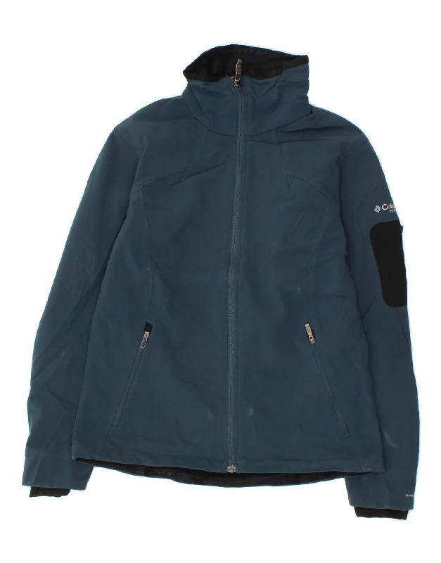 Festival Fashion COLUMBIA Womens Omni-Shield Windbreaker Jacket UK 10 Small Blue Polyester Festival Fashion COLUMBIA Womens Omni-Shield Windbreaker Jacket UK 10 Small Blue Polyester