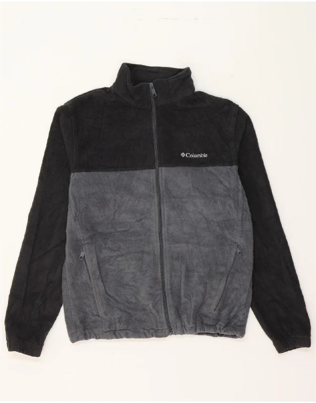 Women's Stylish Outdoor Outfit COLUMBIA Womens Fleece Jacket UK 16 Large Black Colourblock Polyester Women's Stylish Outdoor Outfit COLUMBIA Womens Fleece Jacket UK 16 Large Black Colourblock Polyester