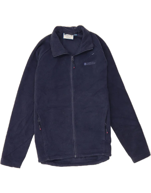Top 10 Women's Online Clothing Stores MOUNTAIN WAREHOUSE Womens Fleece Jacket UK 14 Large Navy Blue Polyester