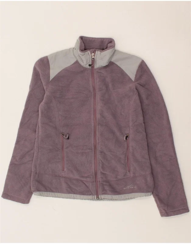 Charming Women's Holiday Apparel EDDIE BAUER Womens Fleece Jacket UK 10 Small Purple Colourblock Polyester Charming Women's Holiday Apparel EDDIE BAUER Womens Fleece Jacket UK 10 Small Purple Colourblock Polyester