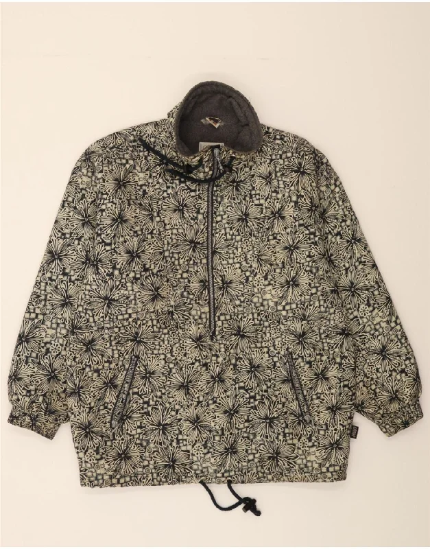 Affordable Fashion Clothing For Women ETIREL Womens Pullover Windbreaker Jacket EU 42 Large Black Floral Nylon Affordable Fashion Clothing For Women ETIREL Womens Pullover Windbreaker Jacket EU 42 Large Black Floral Nylon