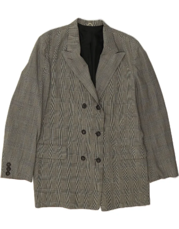 Chic Casual Wardrobe Essentials JIL SANDER Womens Blazer Jacket EU 40 Medium Grey Houndstooth Chic Casual Wardrobe Essentials JIL SANDER Womens Blazer Jacket EU 40 Medium Grey Houndstooth