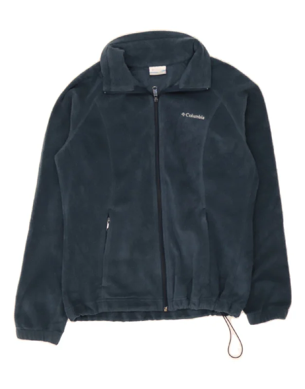 Women's Seasonal Attire COLUMBIA Womens Fleece Jacket UK 14 Medium Navy Blue Polyester Women's Seasonal Attire COLUMBIA Womens Fleece Jacket UK 14 Medium Navy Blue Polyester