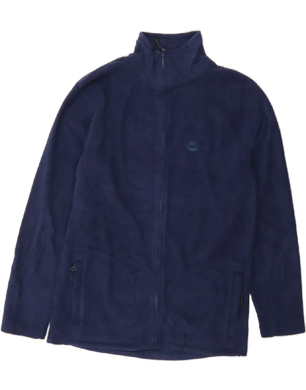 Women's Party Outfit SALTROCK Womens Fleece Jacket UK 16 Large Navy Blue Polyester