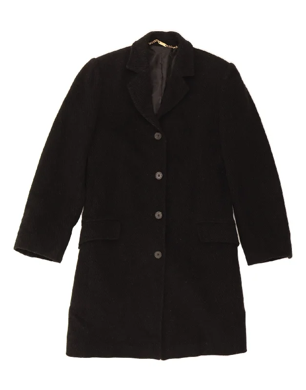 Women's Chic Apparel DOLCE & GABBANA Womens Overcoat IT 40 Small Black Wool Classic Women's Chic Apparel DOLCE & GABBANA Womens Overcoat IT 40 Small Black Wool Classic