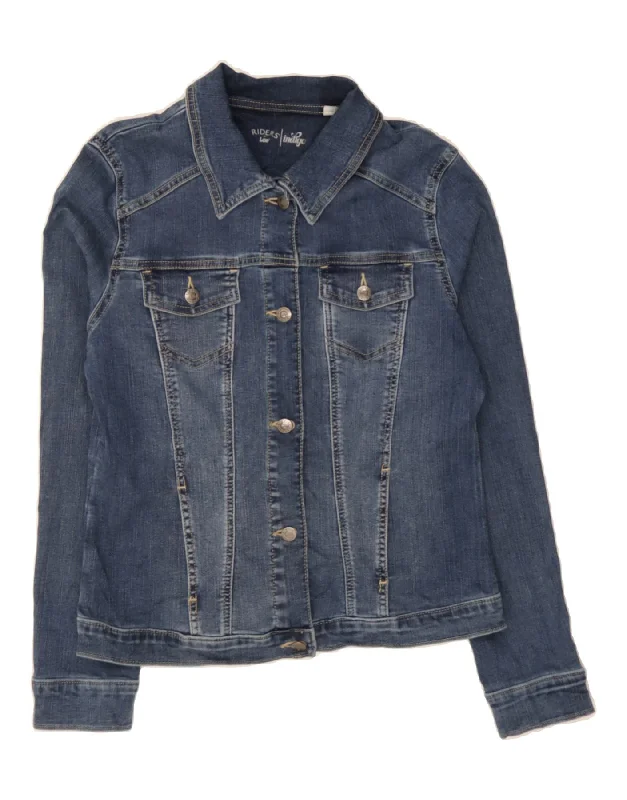 Charming Women's Clothes For Special Events LEE Womens Riders Denim Jacket UK 14 Large Navy Blue Cotton Charming Women's Clothes For Special Events LEE Womens Riders Denim Jacket UK 14 Large Navy Blue Cotton