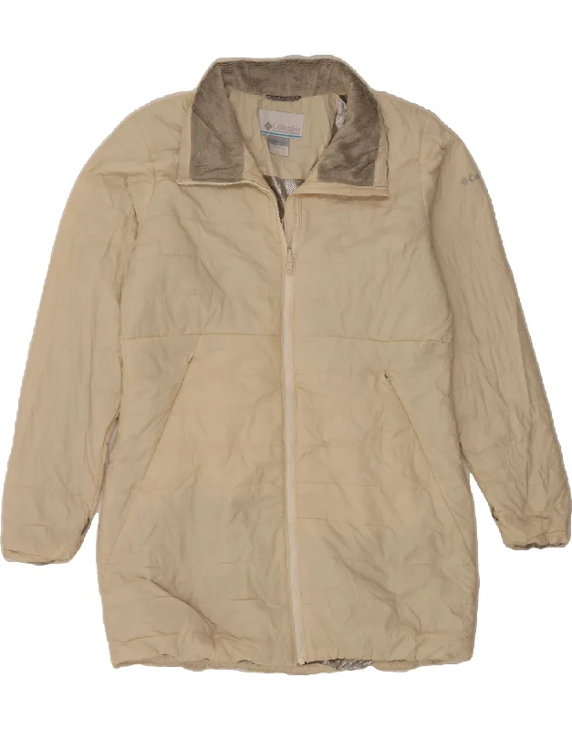 Women's Clothes And Apparel COLUMBIA Womens Interchange Padded Jacket UK 16 Large Beige Nylon Women's Clothes And Apparel COLUMBIA Womens Interchange Padded Jacket UK 16 Large Beige Nylon