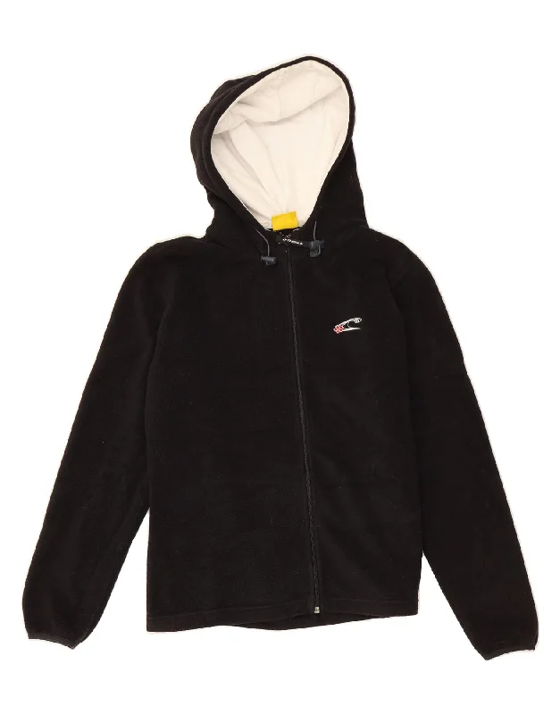Women's Transitional Attire O'NEILL Womens Graphic Hooded Fleece Jacket UK 18 XL Black Polyester Women's Transitional Attire O'NEILL Womens Graphic Hooded Fleece Jacket UK 18 XL Black Polyester