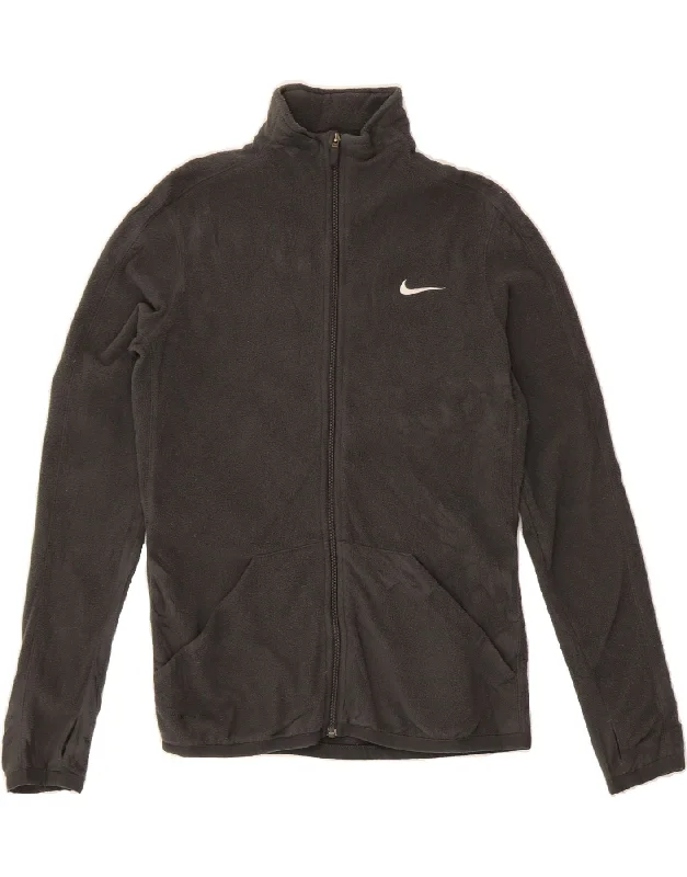 Stylish Women's Apparel NIKE Womens Therma-Fit Fleece Jacket UK 12 Medium Grey Polyester Stylish Women's Apparel NIKE Womens Therma-Fit Fleece Jacket UK 12 Medium Grey Polyester