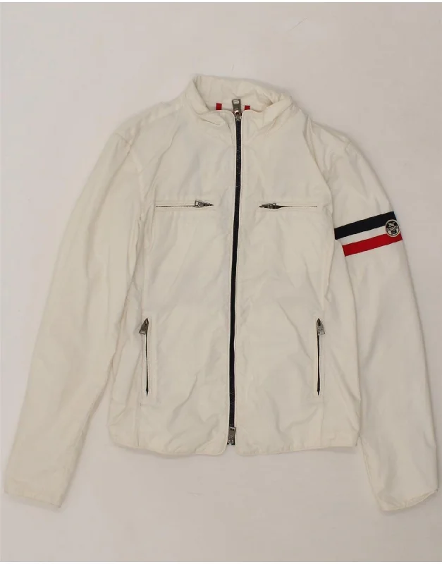Women's Clothing for All Occasions NORTH SAILS Womens Bomber Jacket UK 14 Large White Polyamide Women's Clothing for All Occasions NORTH SAILS Womens Bomber Jacket UK 14 Large White Polyamide
