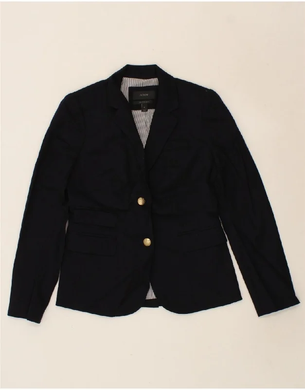 Women's Floral Print Outfit J. CREW Womens Schoolboy 2 Button Blazer Jacket US 0 XS Navy Blue Wool Women's Floral Print Outfit J. CREW Womens Schoolboy 2 Button Blazer Jacket US 0 XS Navy Blue Wool