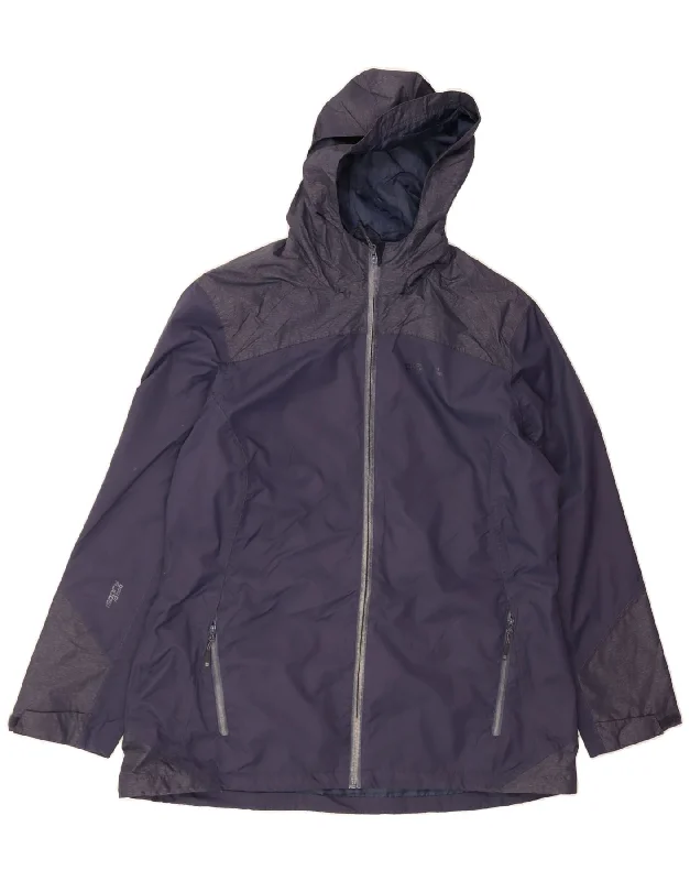 Casual Women's Clothing Online MOUNTAIN WAREHOUSE Womens Hooded Raincoat UK 20 2XL Navy Blue Nylon Casual Women's Clothing Online MOUNTAIN WAREHOUSE Womens Hooded Raincoat UK 20 2XL Navy Blue Nylon