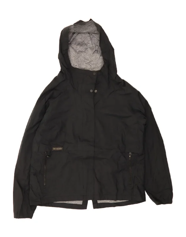 Stylish Dresses for Women COLUMBIA Womens Hooded Windbreaker Jacket UK 18 XL Black Polyester Stylish Dresses for Women COLUMBIA Womens Hooded Windbreaker Jacket UK 18 XL Black Polyester