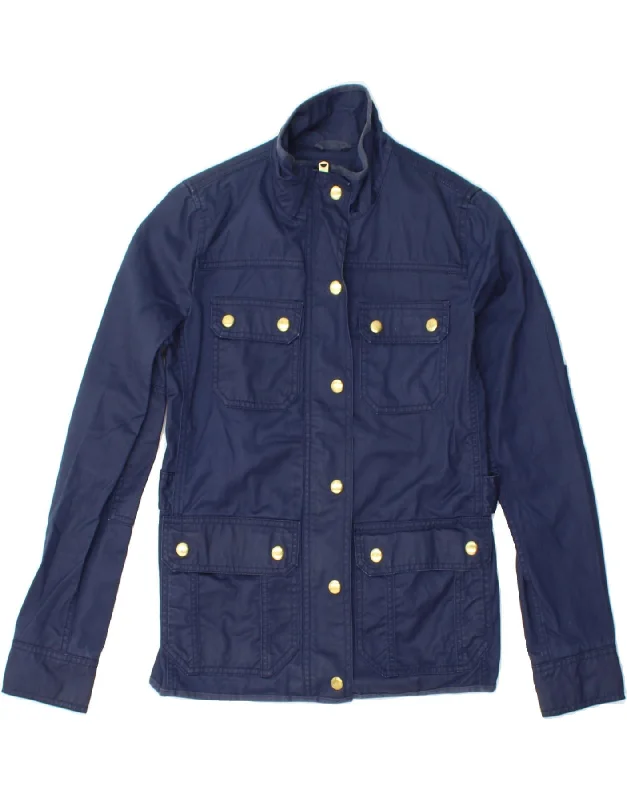 Women's Casual and Dressy Outfits J. CREW Womens Utility Jacket UK 2 2XS Navy Blue Cotton Women's Casual and Dressy Outfits J. CREW Womens Utility Jacket UK 2 2XS Navy Blue Cotton