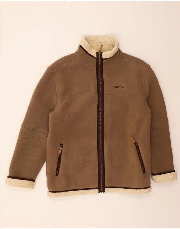 Women's Clothing for Every Occasion KLEPPER Womens Sherpa Duffle Jacket IT 50 XL Brown Polyester Women's Clothing for Every Occasion KLEPPER Womens Sherpa Duffle Jacket IT 50 XL Brown Polyester