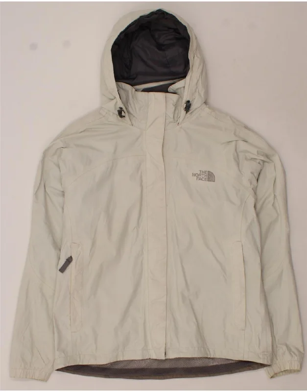 Fashionable Women's Clothing THE NORTH FACE Womens Hooded Rain Jacket UK 16 Large White Nylon Fashionable Women's Clothing THE NORTH FACE Womens Hooded Rain Jacket UK 16 Large White Nylon