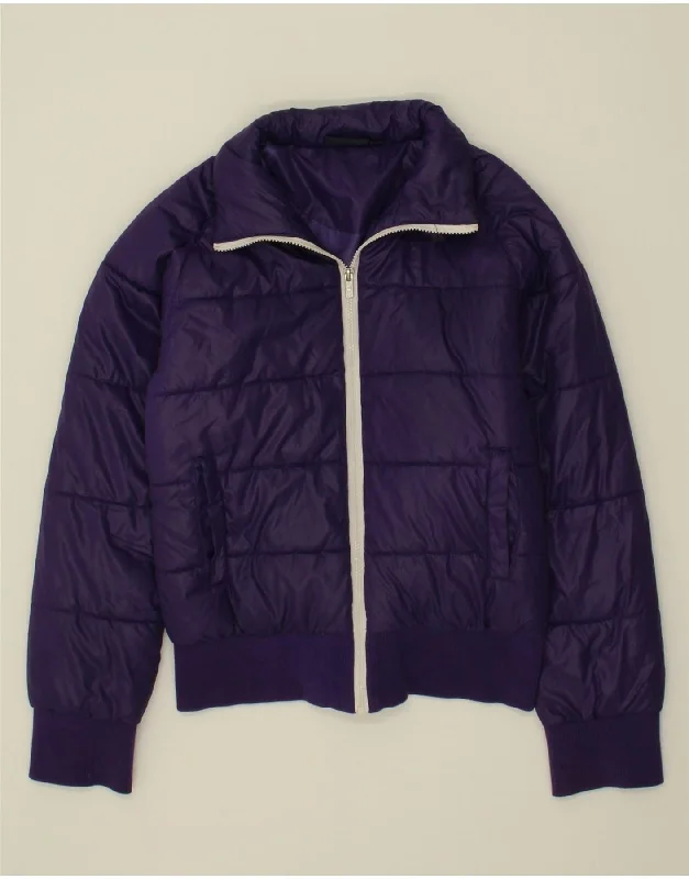 Trendy Women's Outfits for Casual Wear FILA Womens Padded Jacket UK 12 Medium Purple Polyester Trendy Women's Outfits for Casual Wear FILA Womens Padded Jacket UK 12 Medium Purple Polyester