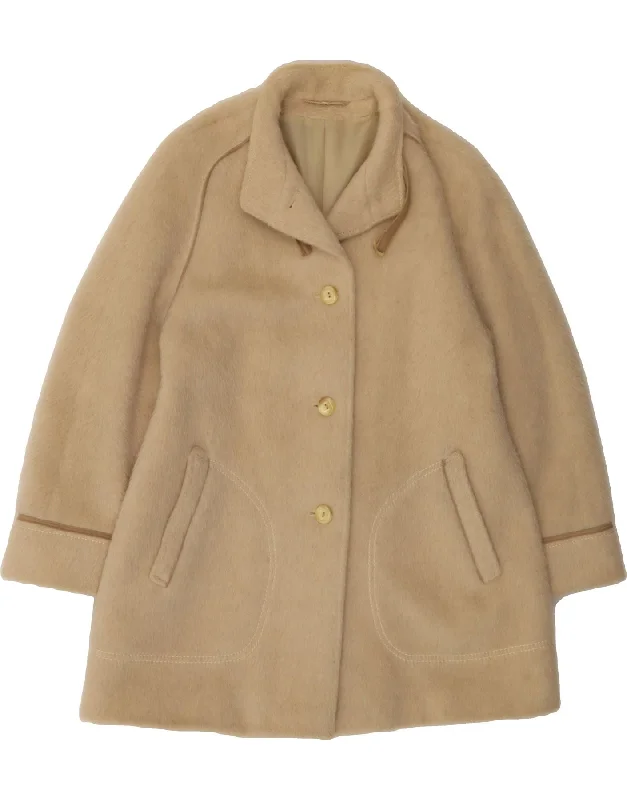 Casual Clothing For Women VINTAGE Womens Overcoat EU 38 Medium Beige