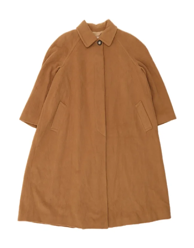 Women's Vacation Attire GIANFRANCO FERRE Womens Forma Zero Oversized Overcoat UK 18 XL Brown Wool Women's Vacation Attire GIANFRANCO FERRE Womens Forma Zero Oversized Overcoat UK 18 XL Brown Wool