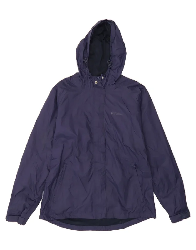 Luxury Women's Fashion MOUNTAIN WAREHOUSE Womens Hooded Rain Jacket UK 14 Large Navy Blue Nylon Luxury Women's Fashion MOUNTAIN WAREHOUSE Womens Hooded Rain Jacket UK 14 Large Navy Blue Nylon