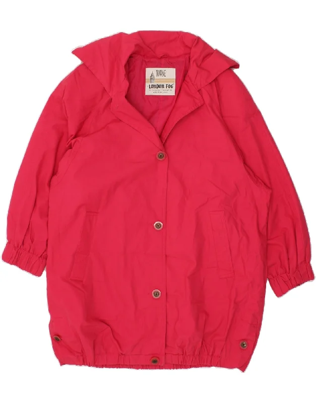 Women's Occasion Wear Apparel LONDON FOG Womens Overcoat UK 10 Small Pink