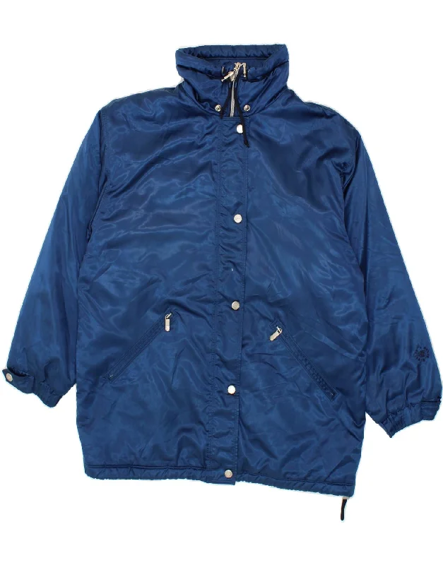 Women's Everyday Clothes BELFE & BELFE Womens Oversized Rain Jacket UK 12 Medium Navy Blue Women's Everyday Clothes BELFE & BELFE Womens Oversized Rain Jacket UK 12 Medium Navy Blue