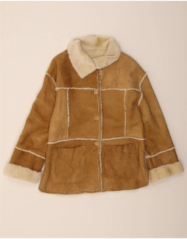 Versatile Women's Clothing for All Occasions OLIVIERI LES MAREES Womens Shearling Jacket IT 42 Medium Brown Shearling Versatile Women's Clothing for All Occasions OLIVIERI LES MAREES Womens Shearling Jacket IT 42 Medium Brown Shearling