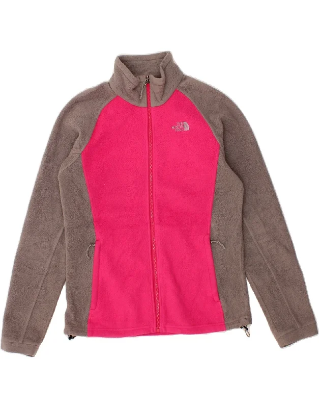 Luxury Women's Clothing THE NORTH FACE Womens Fleece Jacket UK 14 Medium Pink Colourblock Luxury Women's Clothing THE NORTH FACE Womens Fleece Jacket UK 14 Medium Pink Colourblock