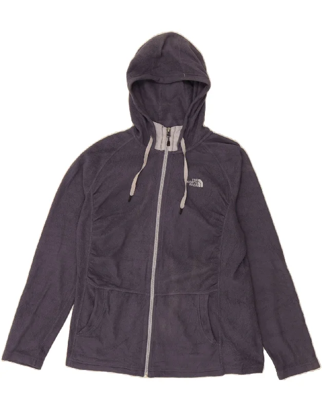 Women's Clothing Apparel THE NORTH FACE Womens Hooded Fleece Jacket UK 16 Large Navy Blue Polyester Women's Clothing Apparel THE NORTH FACE Womens Hooded Fleece Jacket UK 16 Large Navy Blue Polyester