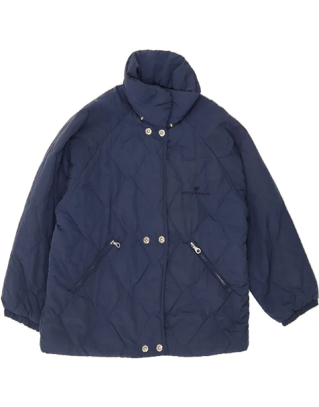 Women's Clothing With Trendy Designs BELFE & BELFE Womens Padded Jacket IT 42 Medium Navy Blue Women's Clothing With Trendy Designs BELFE & BELFE Womens Padded Jacket IT 42 Medium Navy Blue