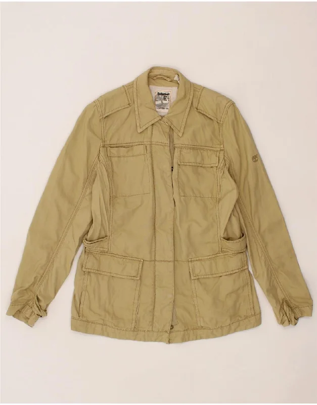 Seasonal Women's Fashion Trends TIMBERLAND Womens Utility Jacket UK 12 Medium Beige Cotton Seasonal Women's Fashion Trends TIMBERLAND Womens Utility Jacket UK 12 Medium Beige Cotton
