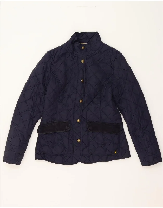 Women's Formal Event Outfit JOULES Womens Quilted Jacket UK 10 Small Navy Blue