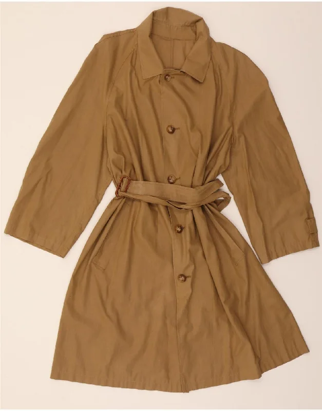 Fashion Women's Clothing VINTAGE Womens Trench Coat UK 18 XL Beige