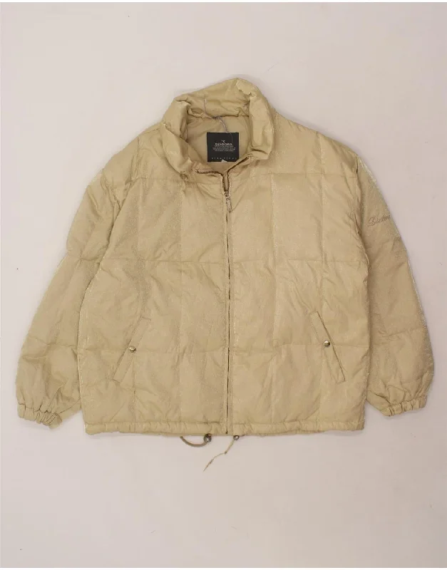 Women's Elegant Clothing Sets DIADORA Womens Padded Jacket UK 16 Large Beige Polyamide Women's Elegant Clothing Sets DIADORA Womens Padded Jacket UK 16 Large Beige Polyamide
