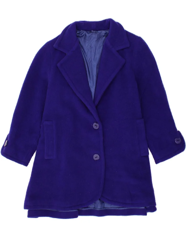 Bundle Offer VINTAGE Womens Overcoat UK 20 2XL Blue