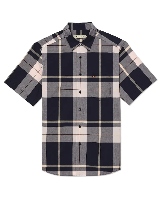 Trendy Boutique Online Hervey Shirt - Navy/Pink