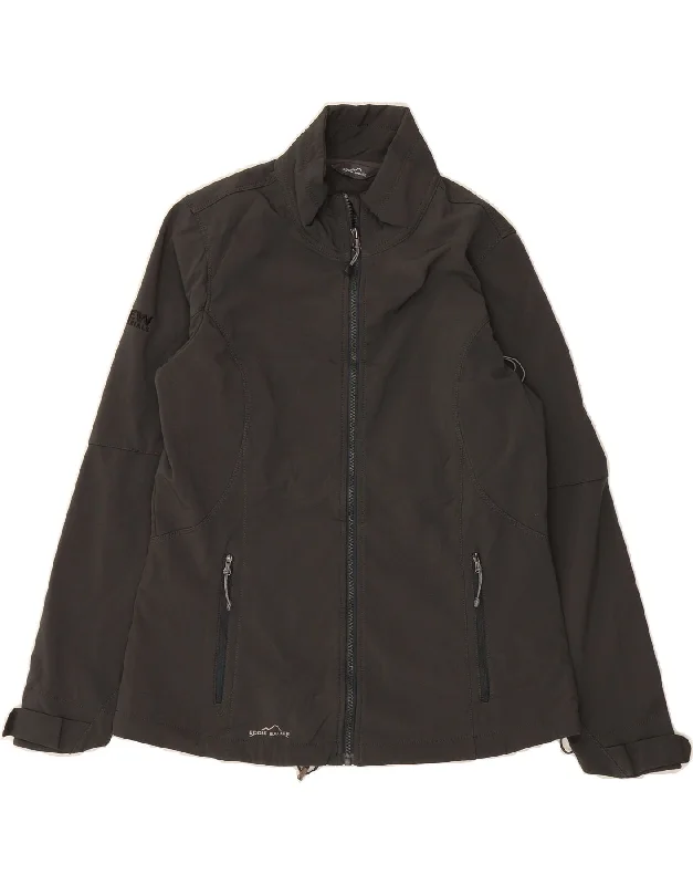 Women's Classic Outfit EDDIE BAUER Womens Windbreaker Jacket UK 16 Large Grey Cotton Women's Classic Outfit EDDIE BAUER Womens Windbreaker Jacket UK 16 Large Grey Cotton