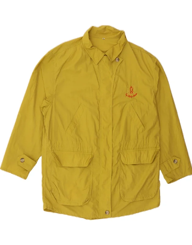 Sale On Clothing VINTAGE Womens Windbreaker Jacket EU 46 XL Yellow