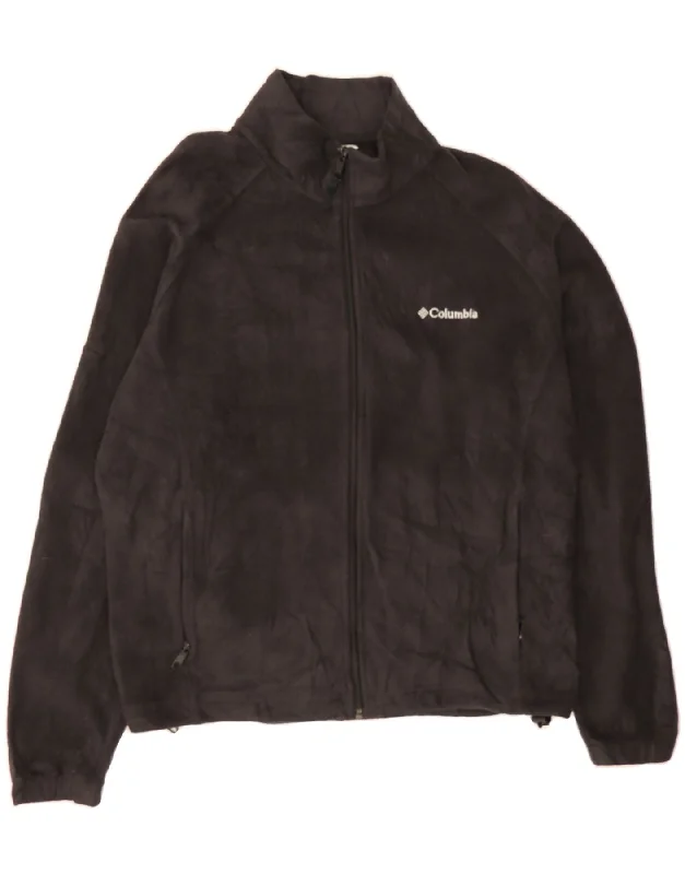 Women's Travel Attire COLUMBIA Womens Oversized Fleece Jacket UK 18 XL Black Polyester Women's Travel Attire COLUMBIA Womens Oversized Fleece Jacket UK 18 XL Black Polyester