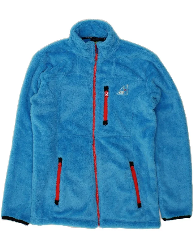 Women's Sporty Chic Clothes ALPENPLUS Womens Fleece Jacket UK 14 Medium Blue Polyester Women's Sporty Chic Clothes ALPENPLUS Womens Fleece Jacket UK 14 Medium Blue Polyester