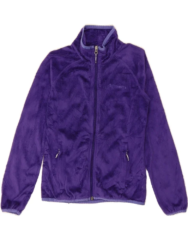 Timeless Women's Fashion Styles COLUMBIA Womens Fleece Jacket UK 12 Medium Purple Polyester Timeless Women's Fashion Styles COLUMBIA Womens Fleece Jacket UK 12 Medium Purple Polyester