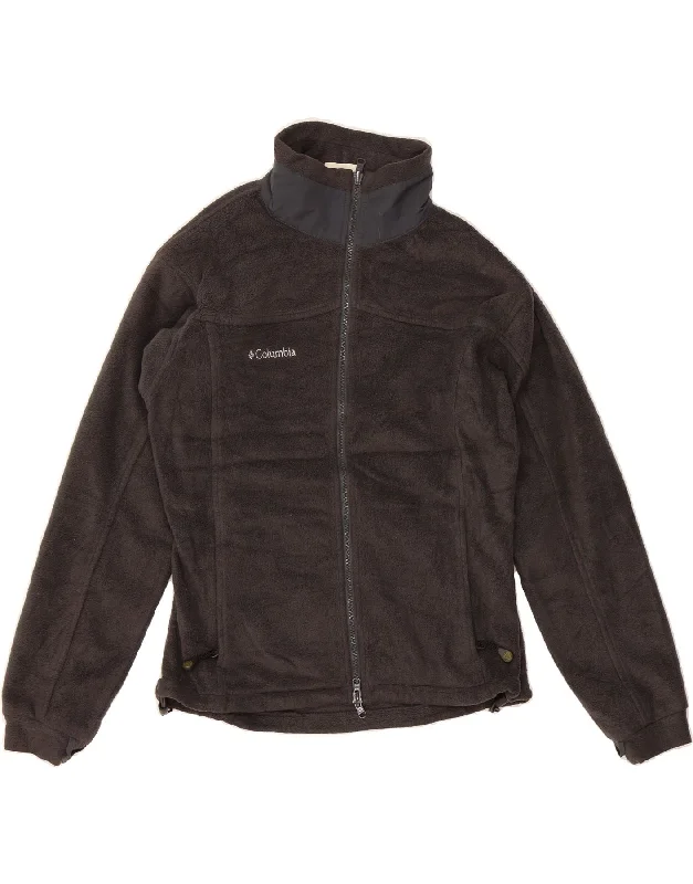 Women's Evening Outfit COLUMBIA Womens Fleece Jacket UK 14 Medium Grey Polyester