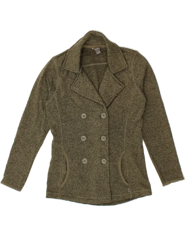 Women Clothes EDDIE BAUER Womens Double Breasted Blazer Jacket UK 10 Small Khaki Flecked Women Clothes EDDIE BAUER Womens Double Breasted Blazer Jacket UK 10 Small Khaki Flecked