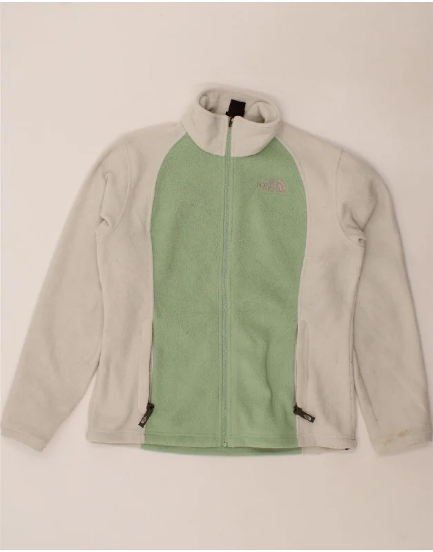 Fashionable Women's Clothes THE NORTH FACE Womens Fleece Jacket UK 16 Large White Colourblock Fashionable Women's Clothes THE NORTH FACE Womens Fleece Jacket UK 16 Large White Colourblock