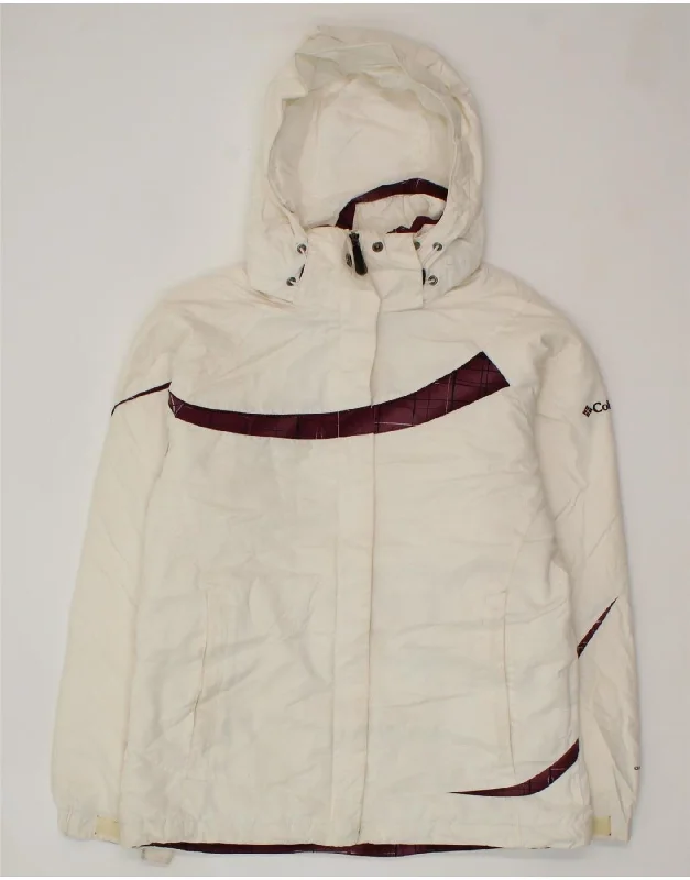 Outfits For Girls COLUMBIA Womens Omni-Shield Windbreaker Jacket UK 10 Small White
