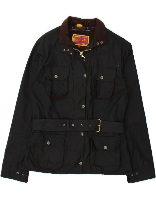 Affordable Online Boutiques VINTAGE Womens Utility Jacket UK 16 Large Black