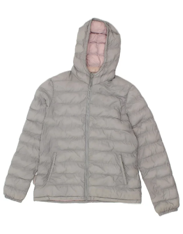 Women's Trendy Outfits MOUNTAIN WAREHOUSE Womens Hooded Padded Jacket UK 14 Large Grey Nylon Women's Trendy Outfits MOUNTAIN WAREHOUSE Womens Hooded Padded Jacket UK 14 Large Grey Nylon