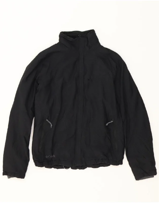 Women's Casual Apparel For Weekends COLUMBIA Womens Interchange Windbreaker Jacket UK 12 Medium Black