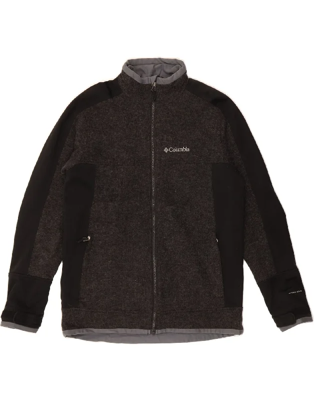 Women's Online Boutique COLUMBIA Womens Omni-Heat Windbreaker Jacket UK 14 Medium Grey Colourblock