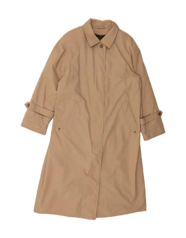Women's Vintage Clothes ST. BERNARD Womens Trench Coat UK 16 Large Beige Acrylic